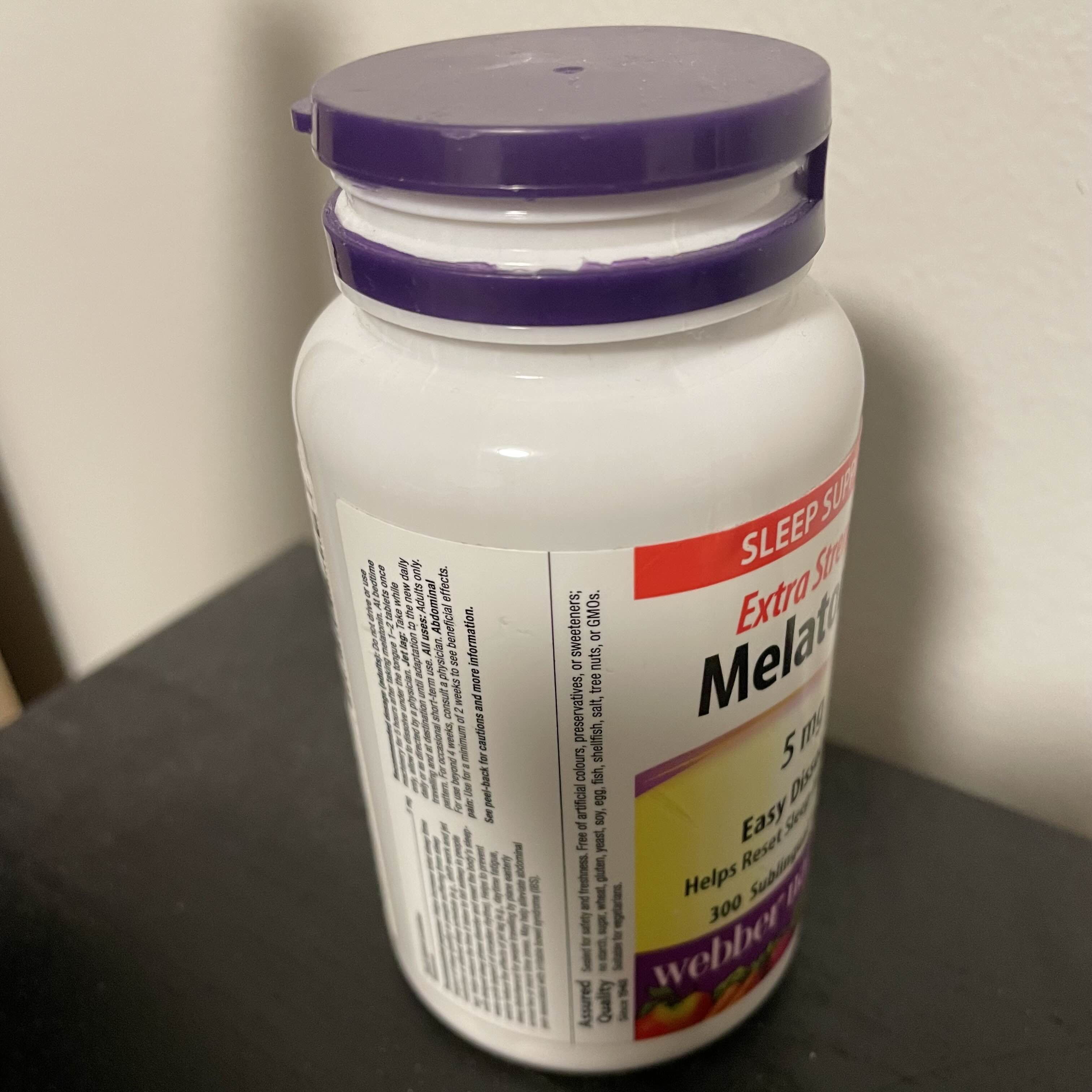 My melatonin bottle