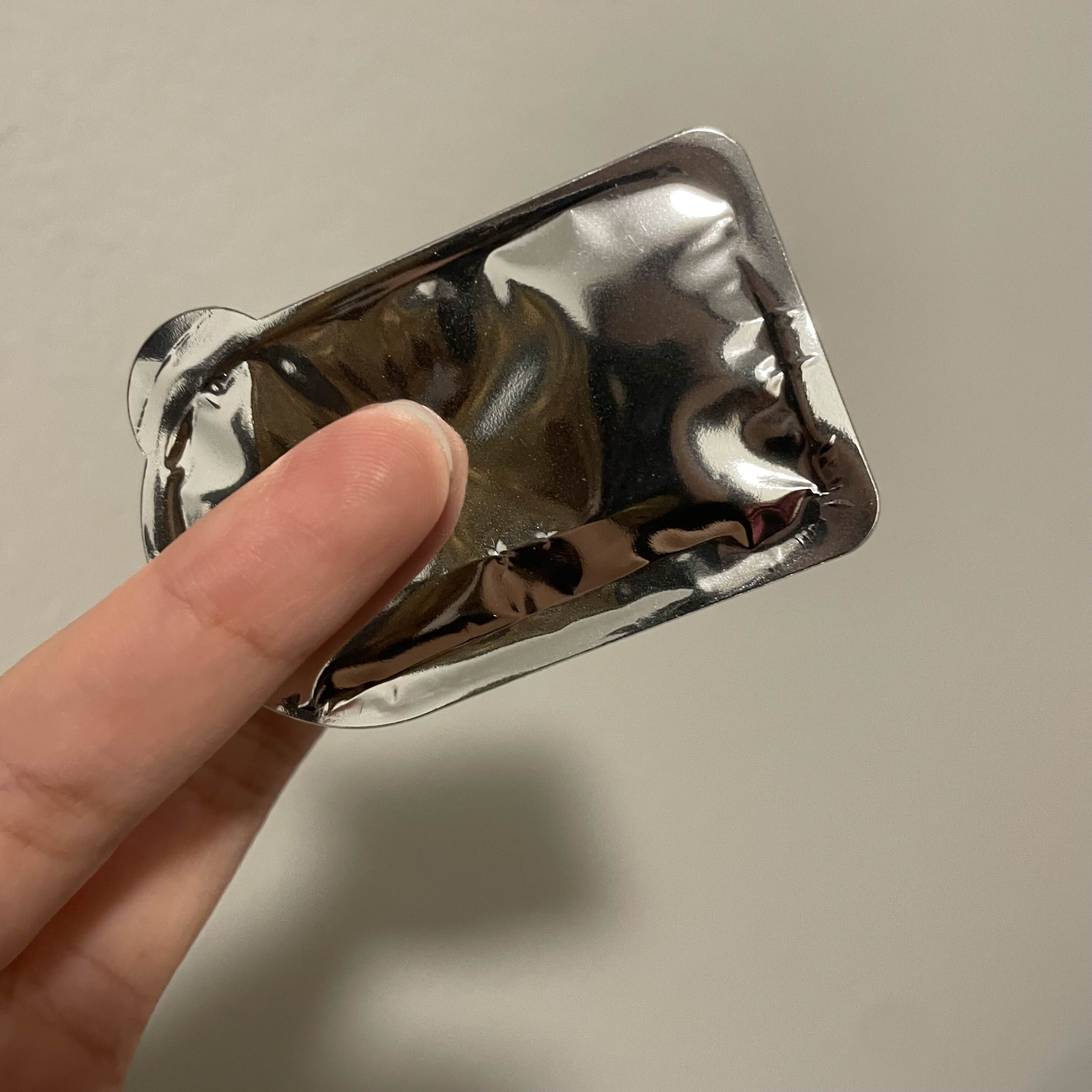 The wrapper for a mouthguard