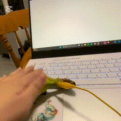 A working prototype of the banana concept